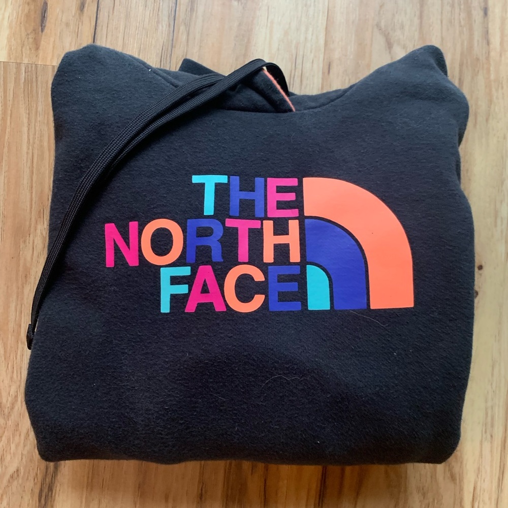 North Face hooded sweatshirt
